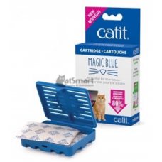 Catit Litter Box Refill Magic Blue non-toxic Cartridge (Set), 44305, cat Scoops / Toilet Accessories, Catit, cat Housing Needs, catsmart, Housing Needs, Scoops / Toilet Accessories